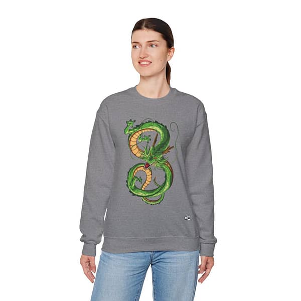 Shenron Dragon Unisex Sweatshirt. Buy now on cartoon clothings. Website: www.cartoonclothings.com