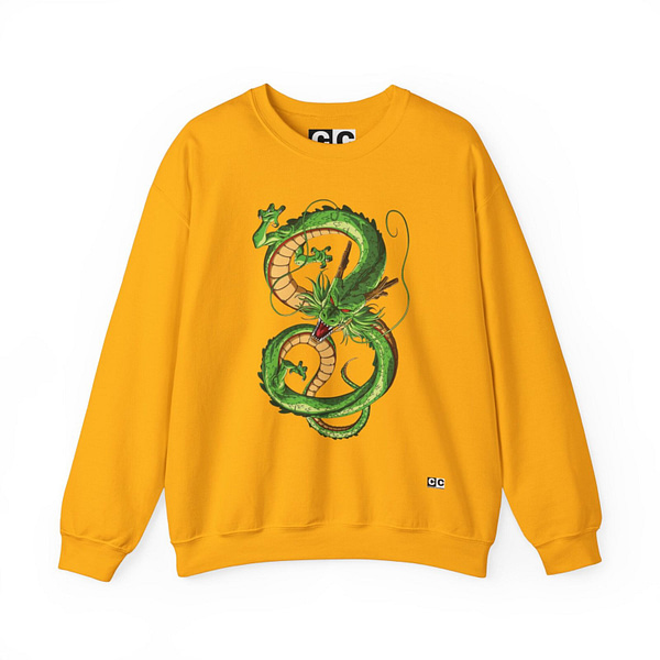 Shenron Dragon Unisex Sweatshirt. Buy now on cartoon clothings. Website: www.cartoonclothings.com