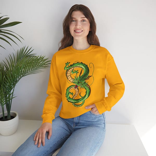 Shenron Dragon Unisex Sweatshirt. Buy now on cartoon clothings. Website: www.cartoonclothings.com