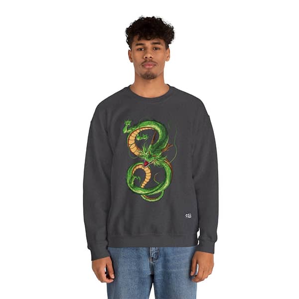 Shenron Dragon Unisex Sweatshirt. Buy now on cartoon clothings. Website: www.cartoonclothings.com