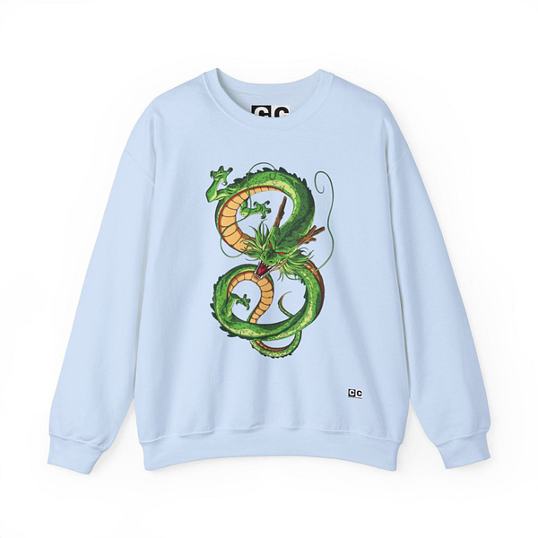 Shenron Dragon Unisex Sweatshirt. Buy now on cartoon clothings. Website: www.cartoonclothings.com