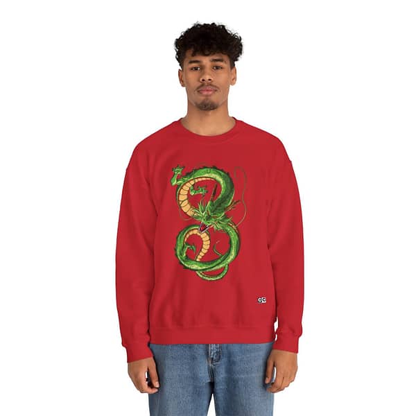 Shenron Dragon Unisex Sweatshirt. Buy now on cartoon clothings. Website: www.cartoonclothings.com