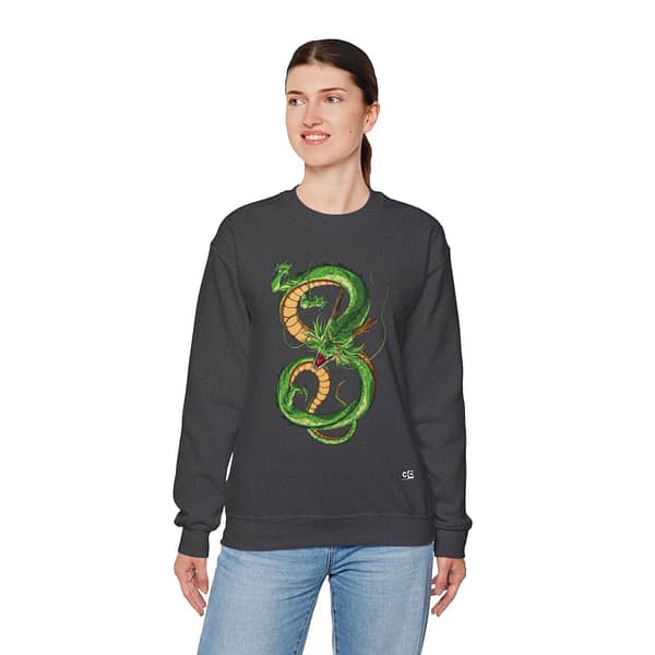 Shenron Dragon Unisex Sweatshirt. Buy now on cartoon clothings. Website: www.cartoonclothings.com