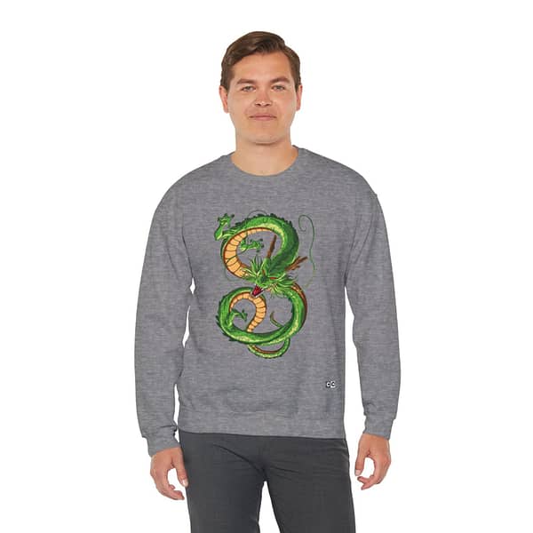 Shenron Dragon Unisex Sweatshirt. Buy now on cartoon clothings. Website: www.cartoonclothings.com