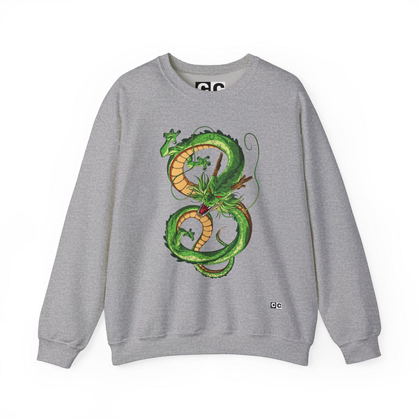 Shenron Dragon Unisex Sweatshirt. Buy now on cartoon clothings. Website: www.cartoonclothings.com