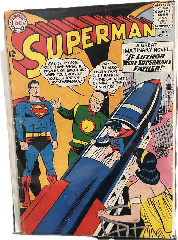 Buy Superman #170 year 1964 on cartoon clothings. Superman #170 Year 1964 is in excellent condition.