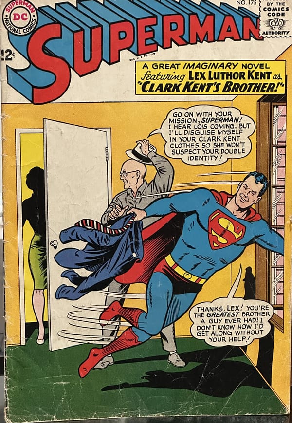 Buy Superman #175 year 1965 on cartoon clothings. Superman #175 Year 1965 is in excellent condition.