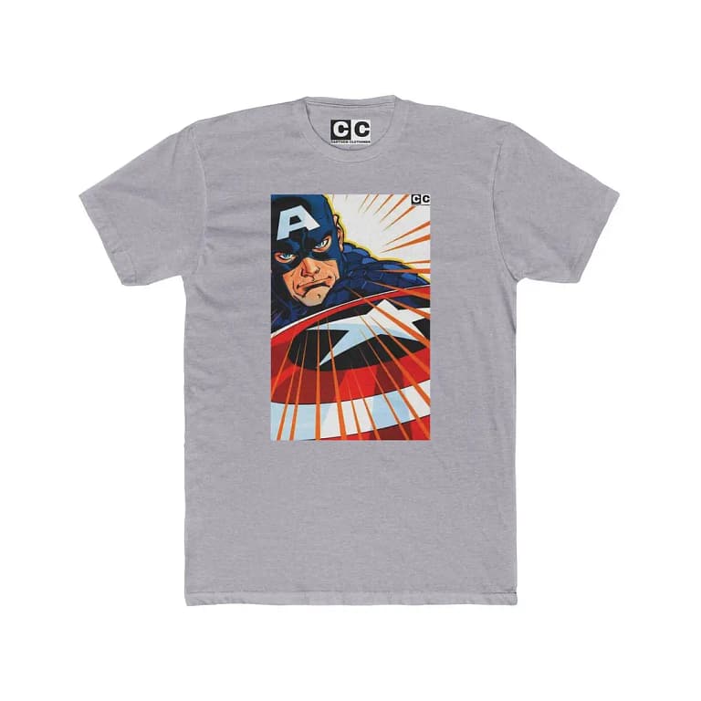 Captain America grey T-shirt